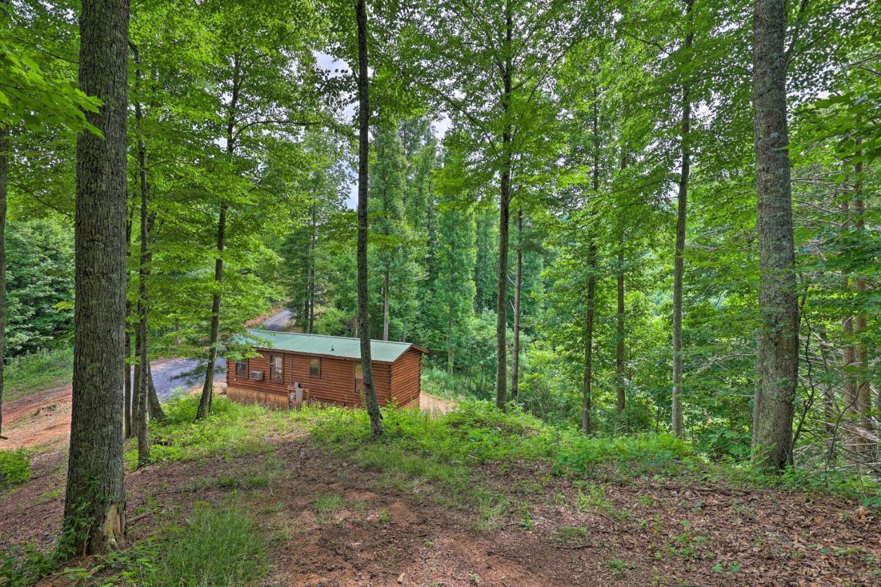 Quaint Log Cabin With Views Near West Jefferson Warrensville Zewnętrze zdjęcie
